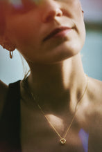 Load image into Gallery viewer, BRENNA - Abstract water tear drop earring droplet hoop earring gold 925 minimalist waterdrop teardrop gold hook earring minimalist gift