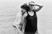 Load image into Gallery viewer, OLIVIA - Simple French vintage minimalist dainty abstract circle gold curve pendant 925 silver boho style rose gold dome necklace stack