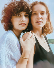 Load image into Gallery viewer, Bead chain bracelet, chunky gold chain, long rice chain, bean chain, adjustable length, boho chain, thick gold chain bracelet, 925 silver