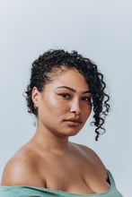 Load image into Gallery viewer, KRISTI - Layered mini double spiral huggie hoop earring dainty stacked twist layered rose gold twister silver unique double piercing gift