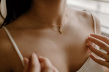 Load image into Gallery viewer, Vintage style, rhombus pendant, gold coin necklace, bauble beads, diamond shaped, boho necklace, geometric pendant, unique necklace, 925