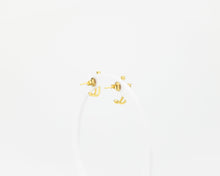 Load image into Gallery viewer, Double cz cuff hoop, dainty cz earrings, suspender cuff, layer hoops, double ear cuff, wrap earring, half hoop, cz huggie earring, boho