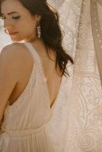 Load image into Gallery viewer, Chandelier pearl earrings, light dangling pearl, drop earring, white pearl cluster, wedding earring, bridal, bridesmaid gift, 925 gold hook