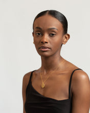 Load image into Gallery viewer, CZ bar pendant, dainty cz necklace, 5 cz pendant, horizontal bar necklace, dainty gold necklace, boho, stacking, bridal gift, wedding