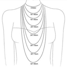 Load image into Gallery viewer, 50cm chain, porcelain flower necklace, 14K gold filled, ceramic floral bead pendant, red, blue flower, china, vintage, handcrafted, 14KGF